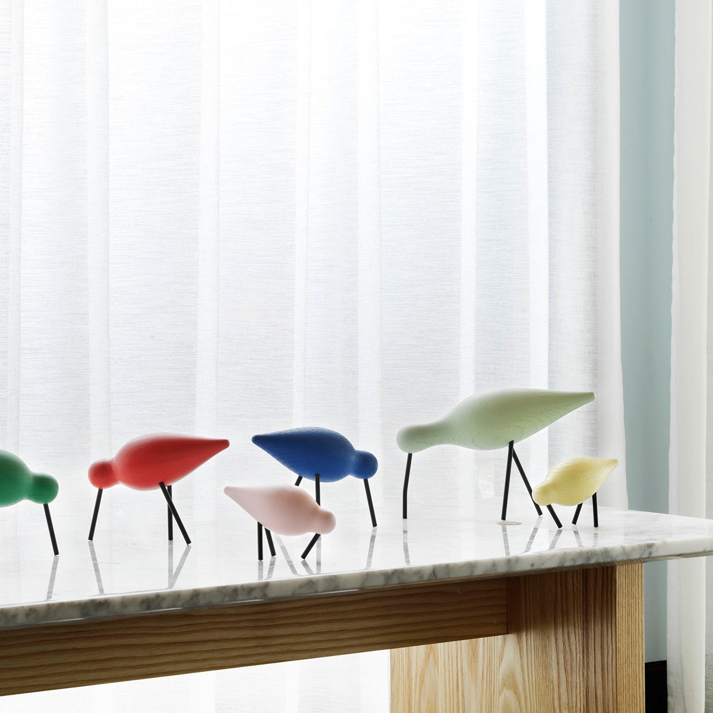 Normann Copenhagen Shorebird Medium- Green/Black