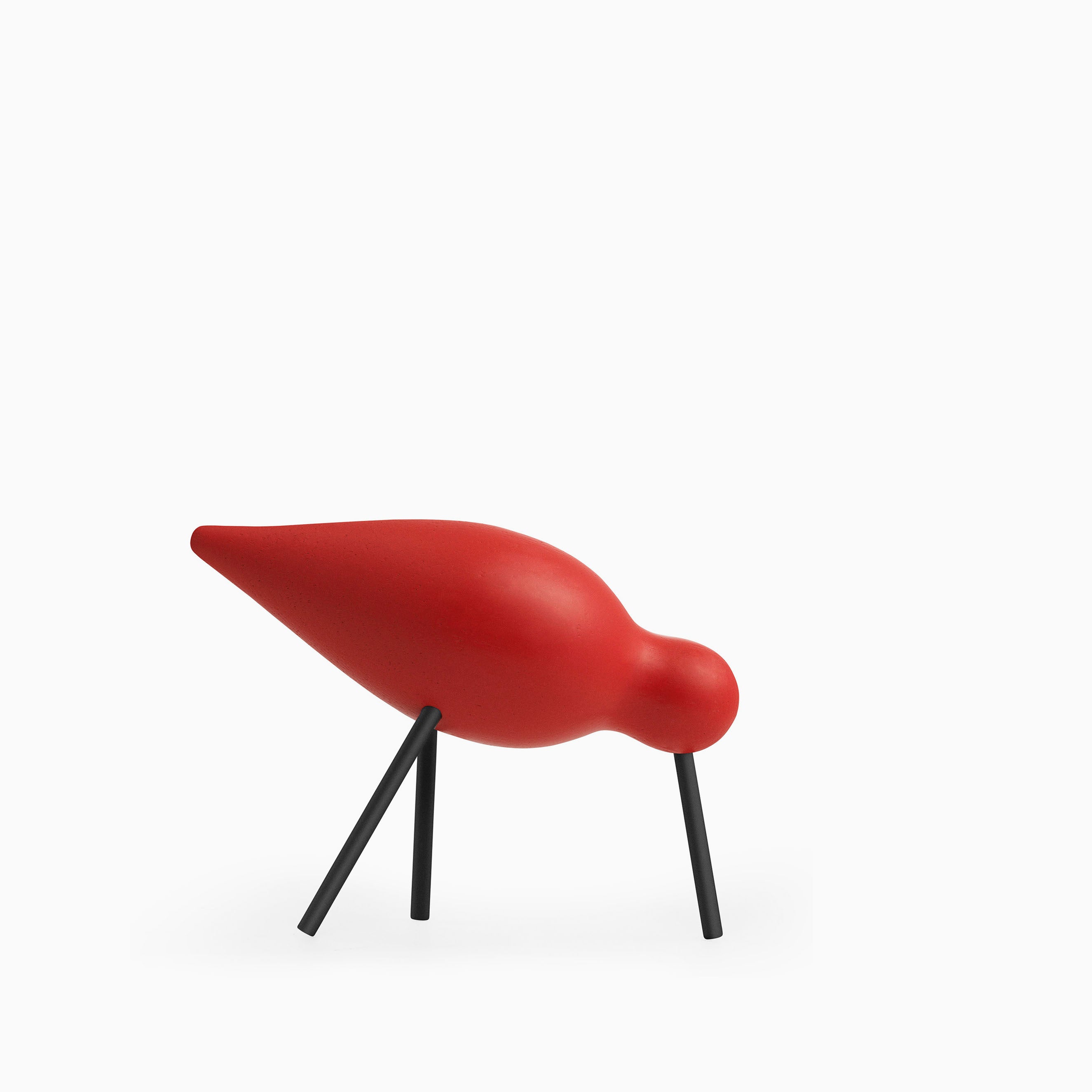 Normann Copenhagen Shore Bird Medium- Red/Black