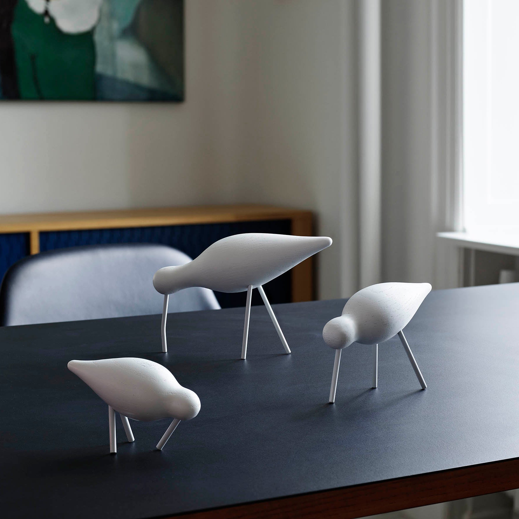Normann Copenhagen Shore Bird Large - White/White