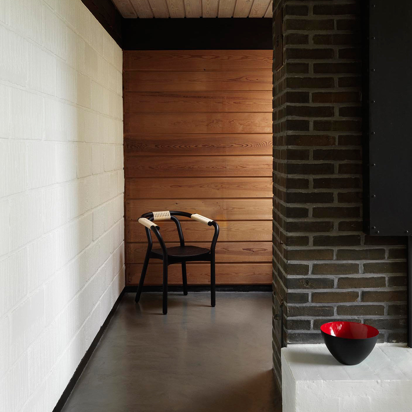 Normann Copenhagen Knot Chair Black Natural