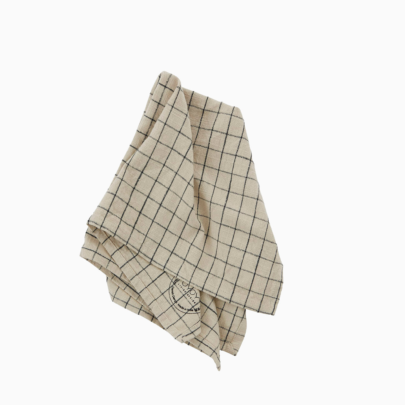 OYOY Grid Napkin Beige