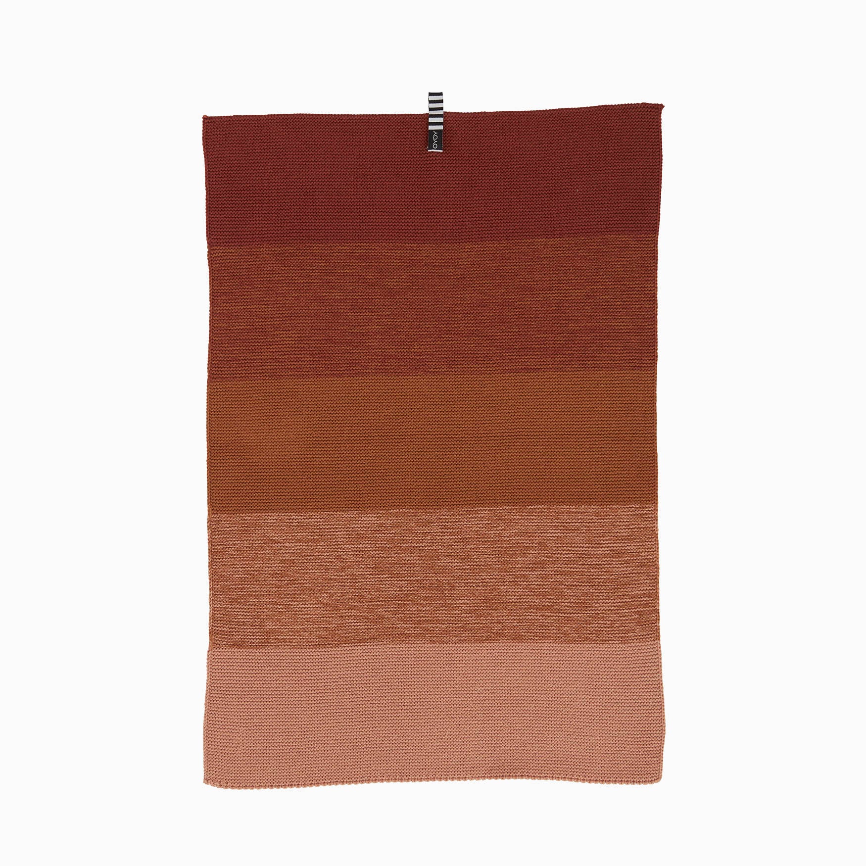 OYOY Niji Mini Towel Dark Caramel
