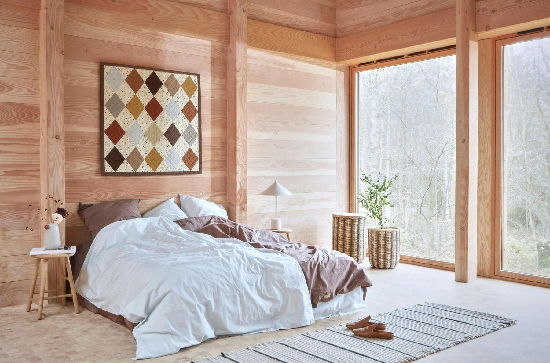 OYOY Putki Runner - Offwhite-Black