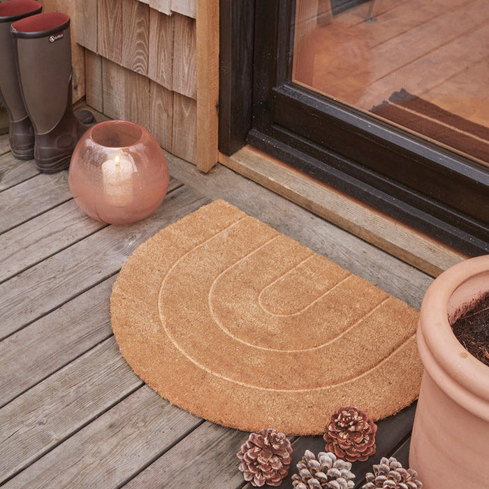 OYOY Rainbow Coir Doormat 75cm