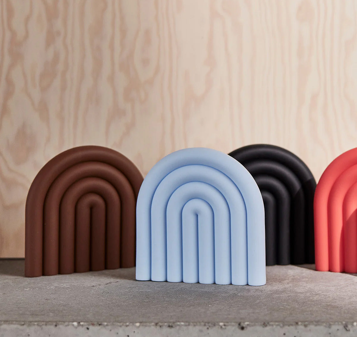 OYOY Rainbow Trivet - Ice Blue