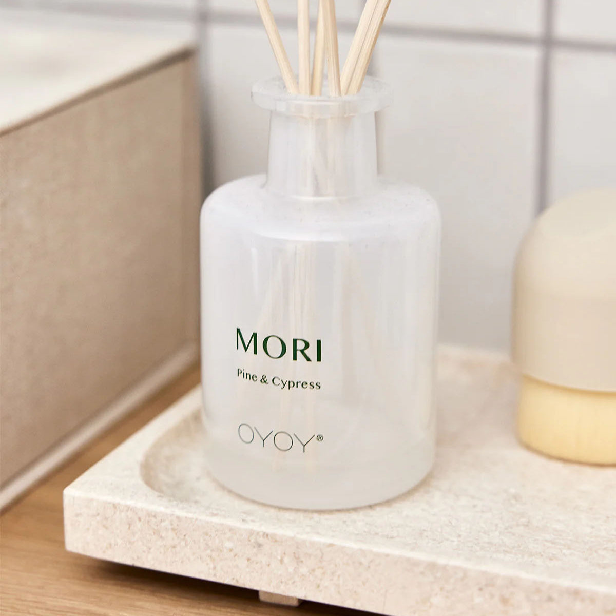 OYOY Savi Marble Tray - Beige