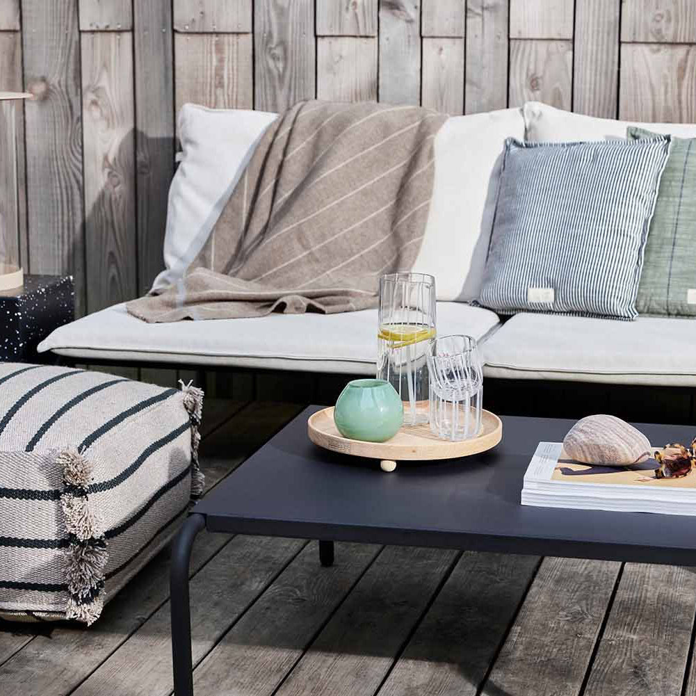 OYOY Siltaa Recylced Stool Black