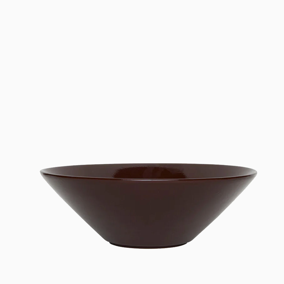 OYOY Yuka Bowl Large - Dark Terracotta