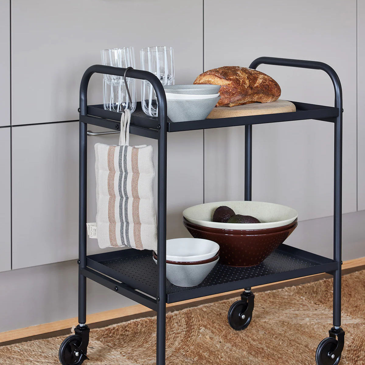 OYOY Yuka Bowl Large - Dark Terracotta