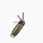 Orbitkey Key Organiser Waxed Canvas Khaki Green