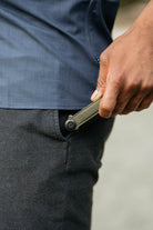 Orbitkey Key Organiser Waxed Canvas Khaki Green