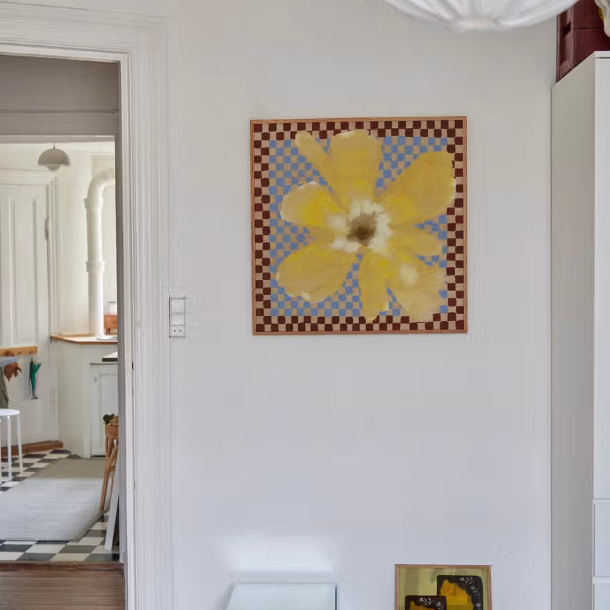 Paper Collective - Flower with Checks 03