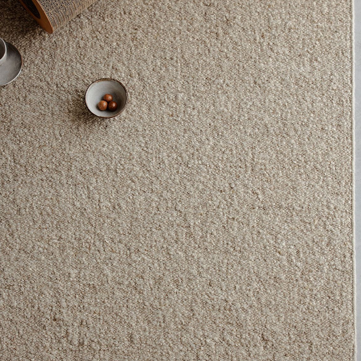 Armadillo Pebble Rug Hand-Spun New Zealand Wool