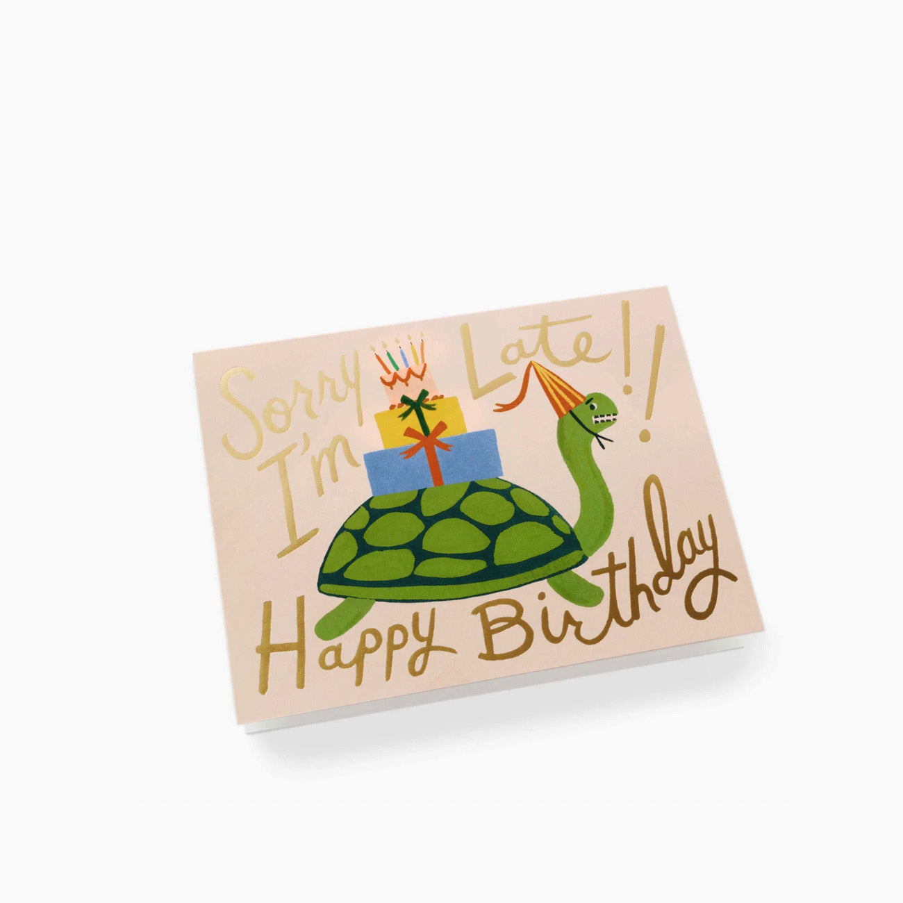 Rifle Paper Co Turtle Belated Birthday