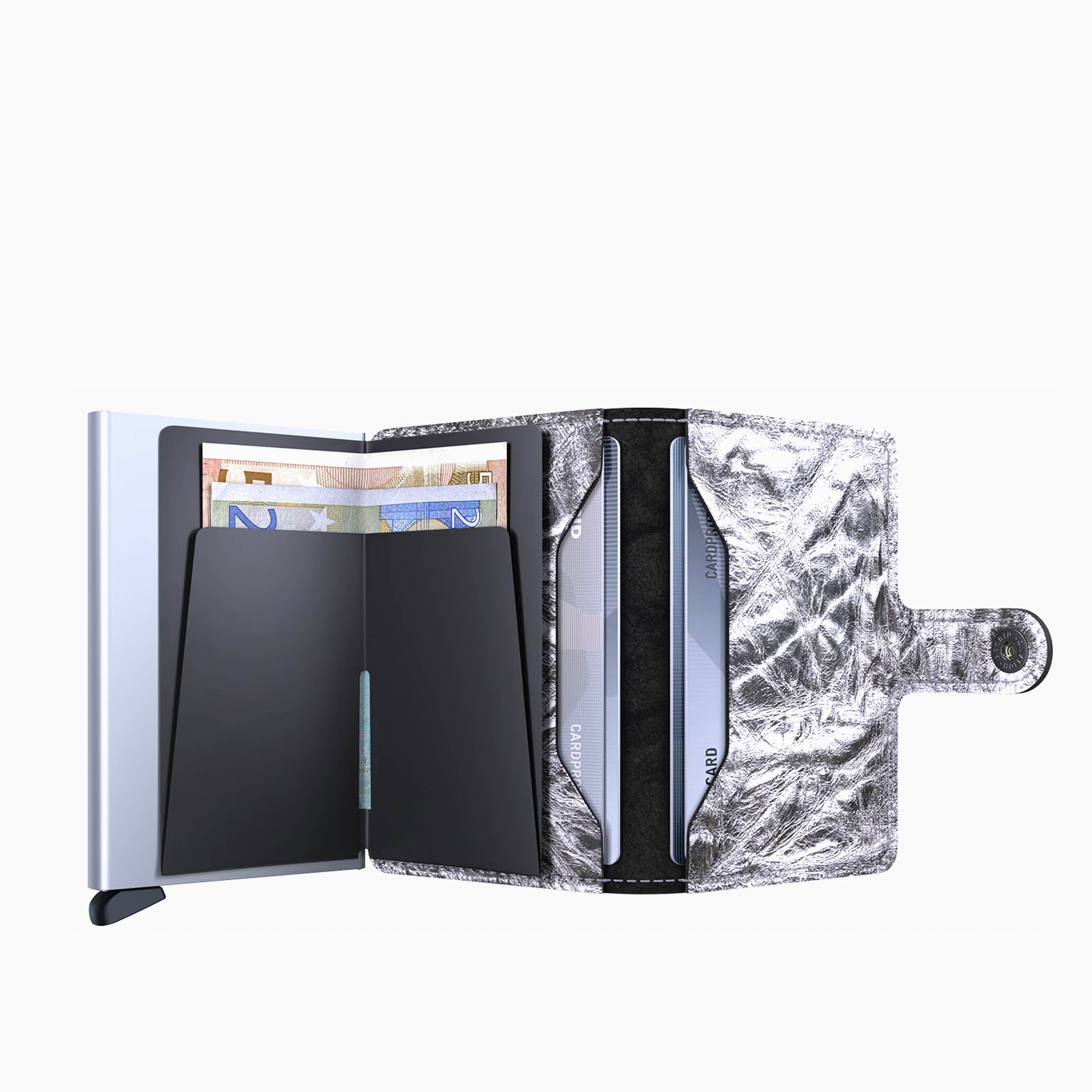 Secrid Miniwallet Crunch Silver