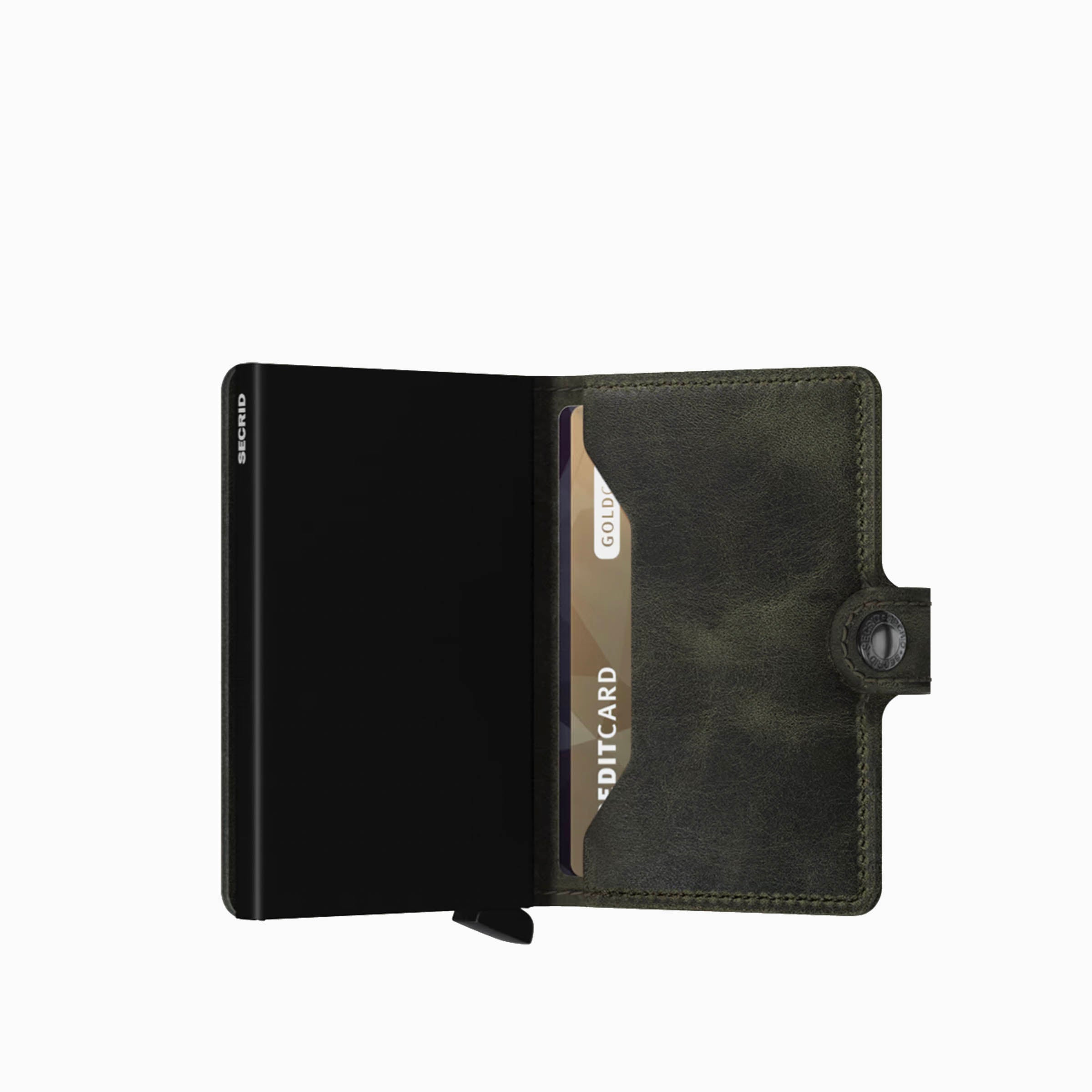 Secrid Miniwallet Vintage Olive Black