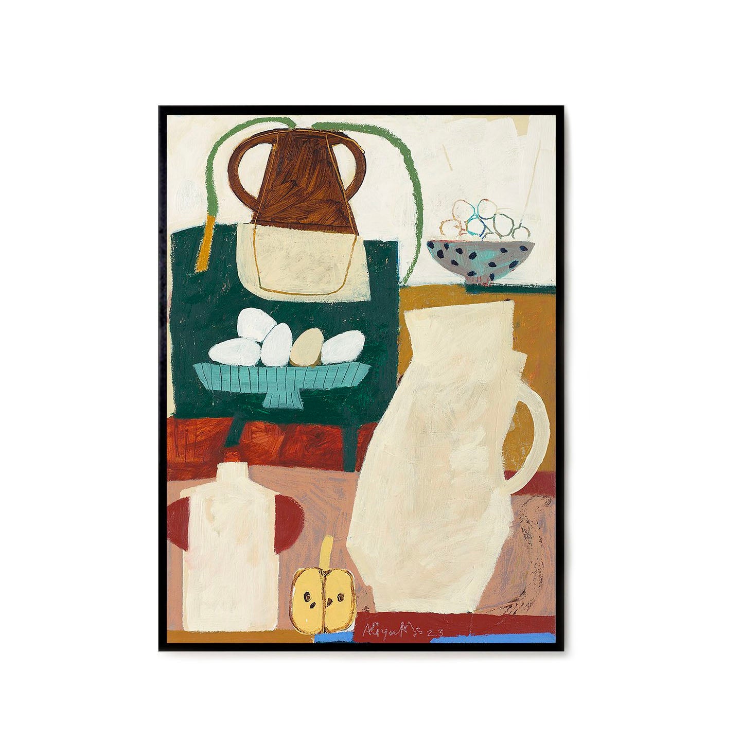 The Poster Club Aliya Abs In The Kitchen At My Grandma