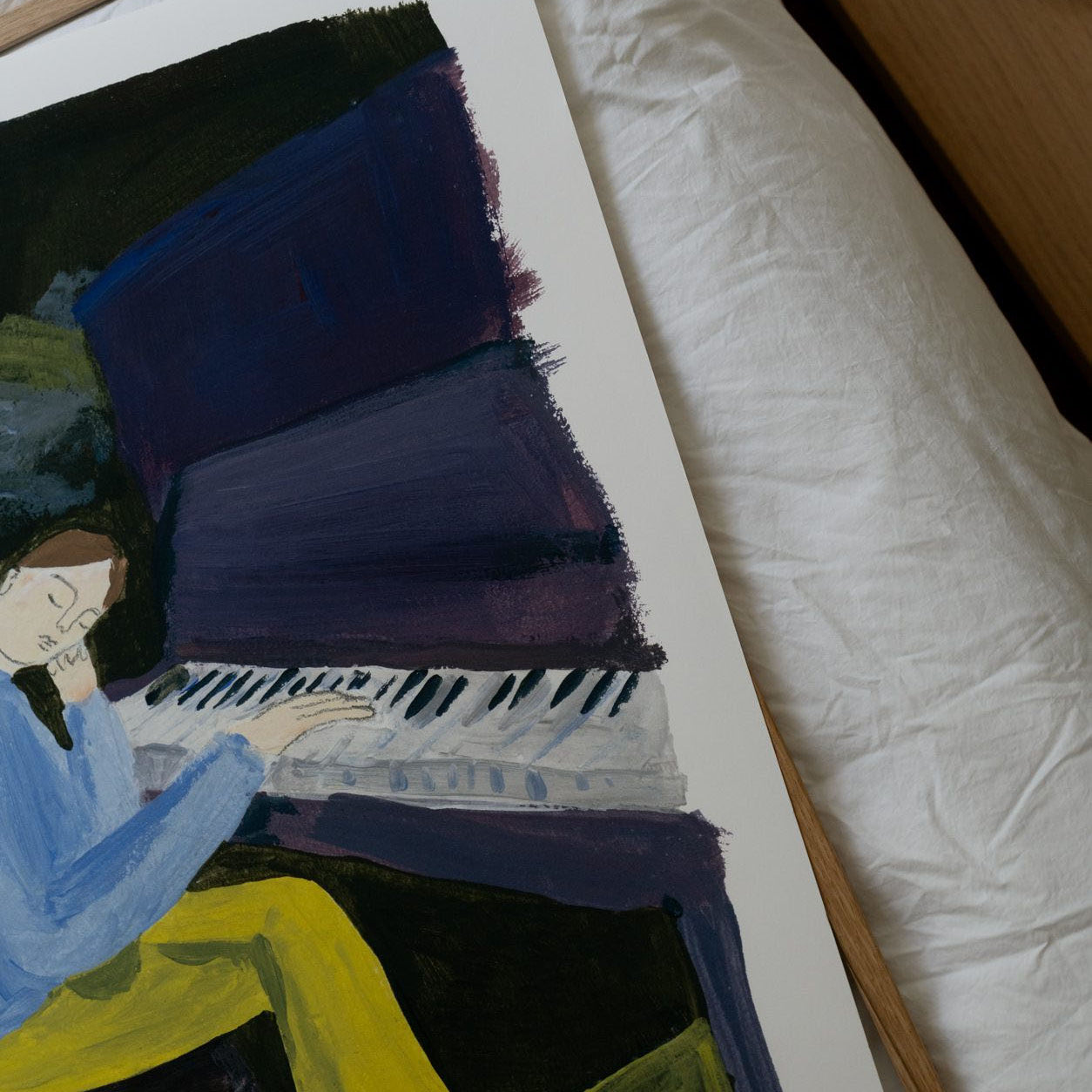 The Poster Club Clara Schicketanz Hania at the Piano Print