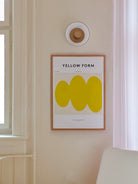 The Poster Club Emma Lawrenson Yellow Form