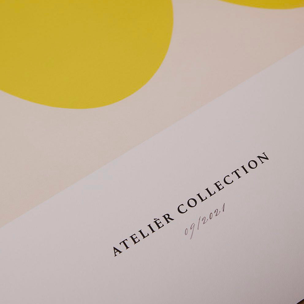 The Poster Club Emma Lawrenson Yellow Form