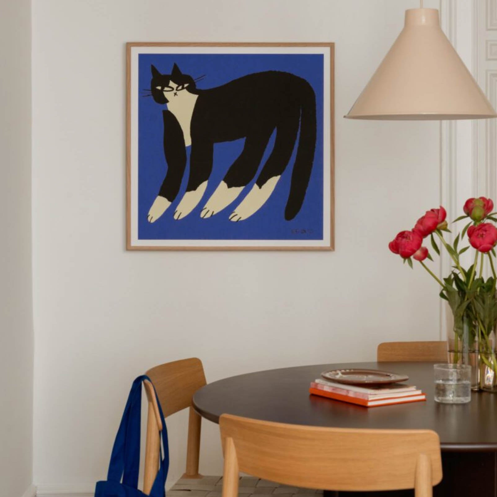 Eniko Katalin Eged - Cat in Blue