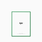 The Poster Club Frame Green