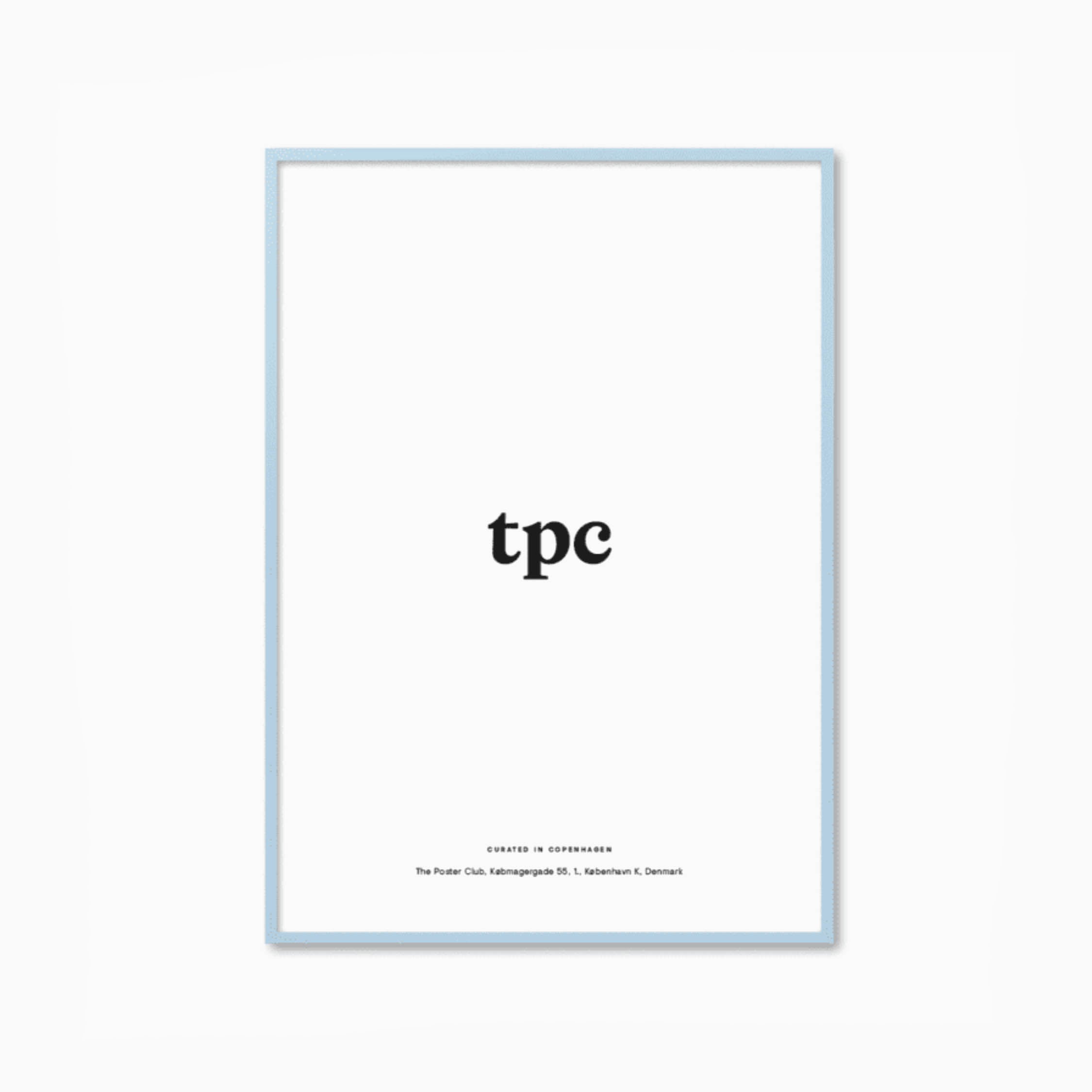 The Poster Club Frame - Light Blue