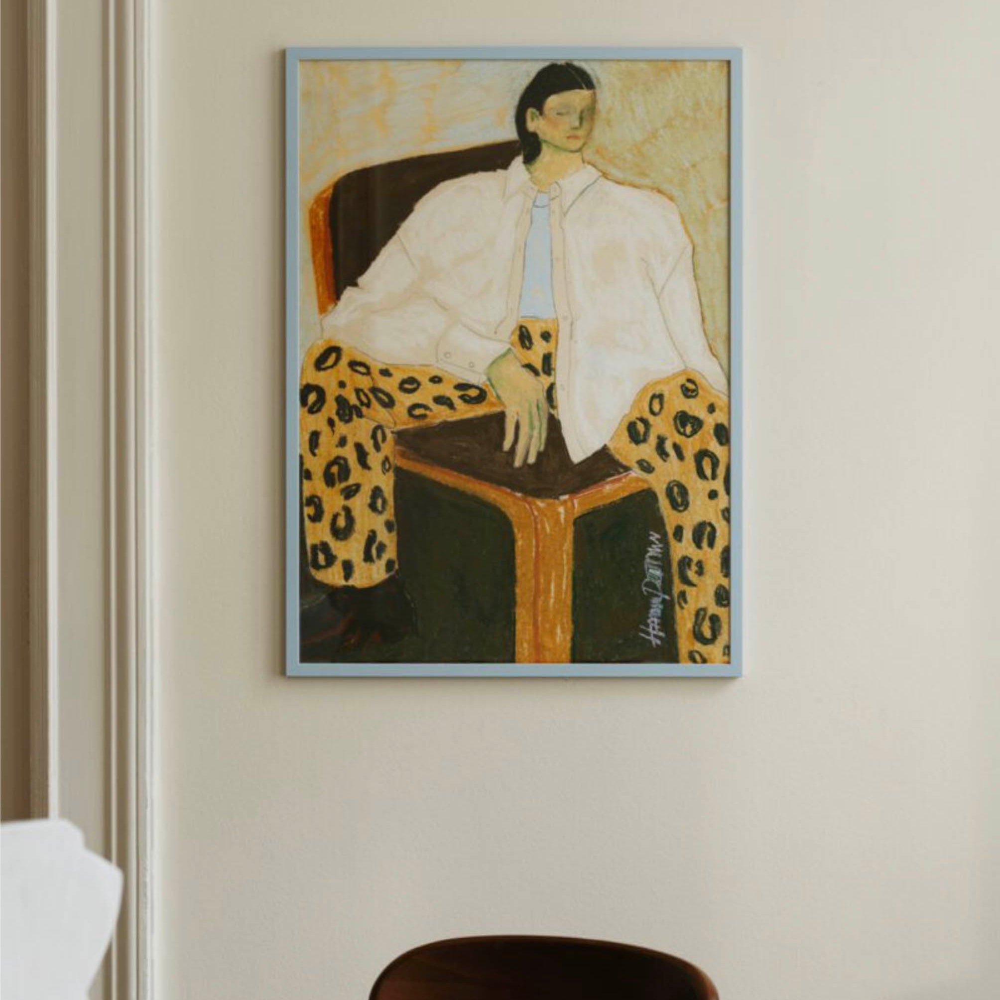 The Poster Club Frame - Light Blue