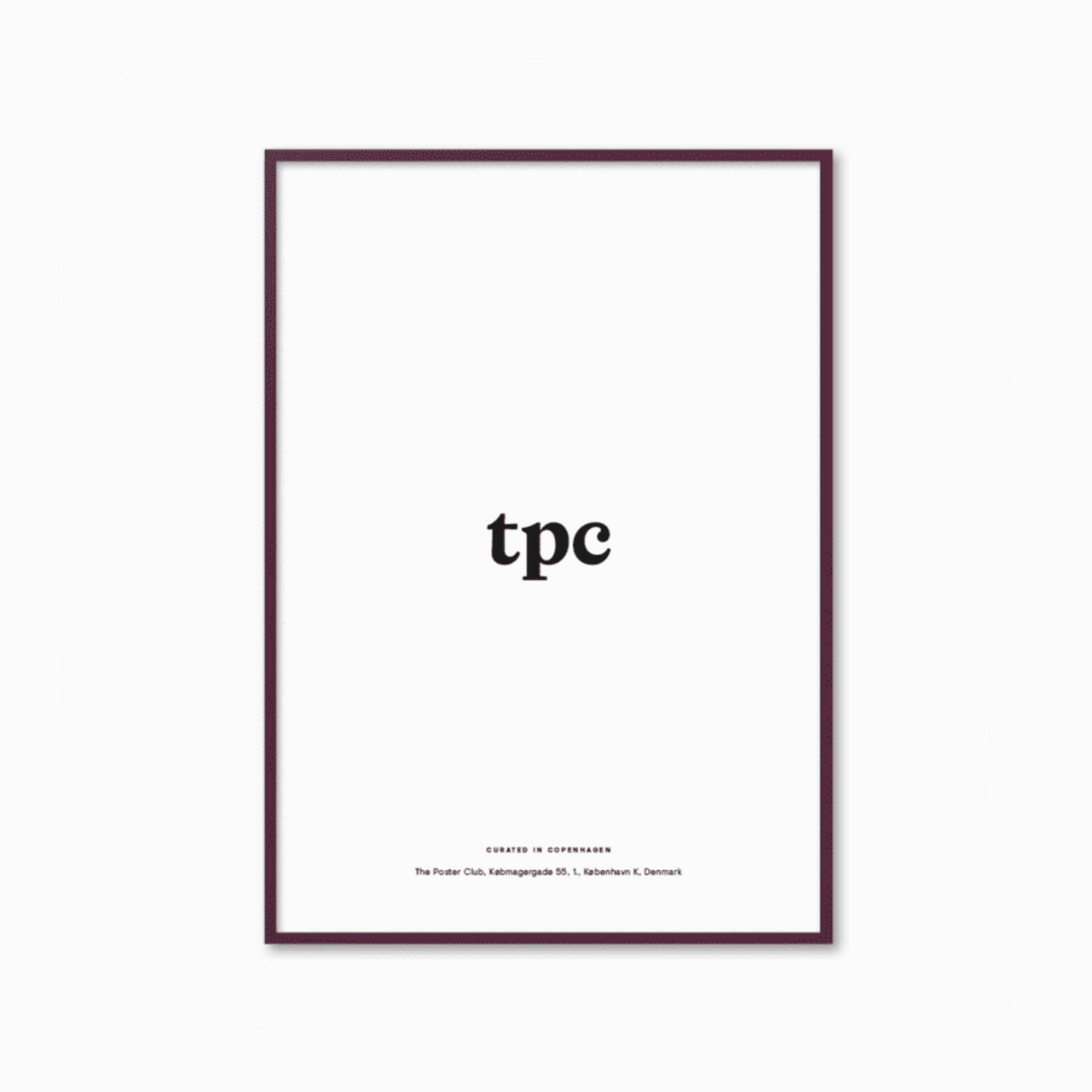 The Poster Club Frame - Plum