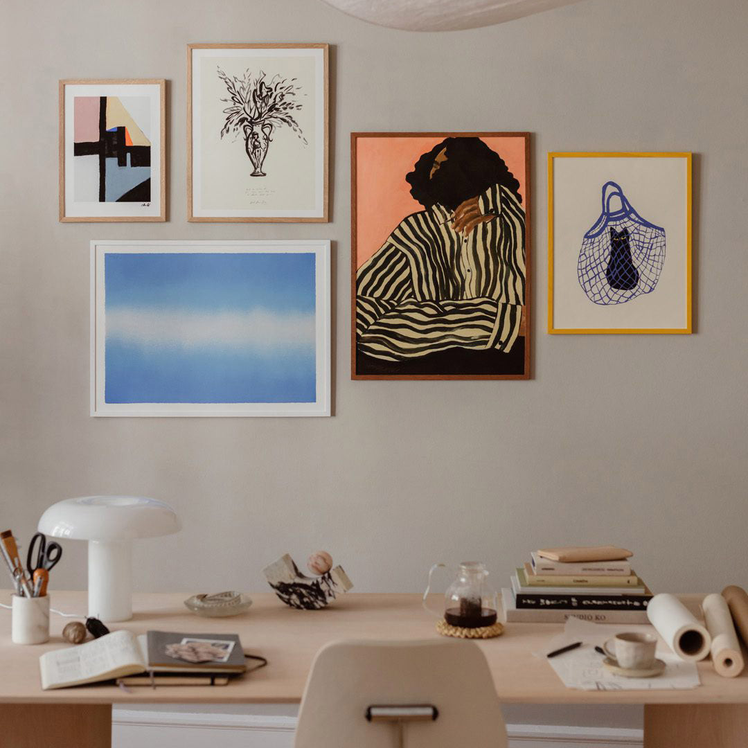 The Poster Club Frame Yellow