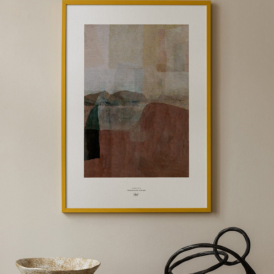 The Poster Club Frame Yellow