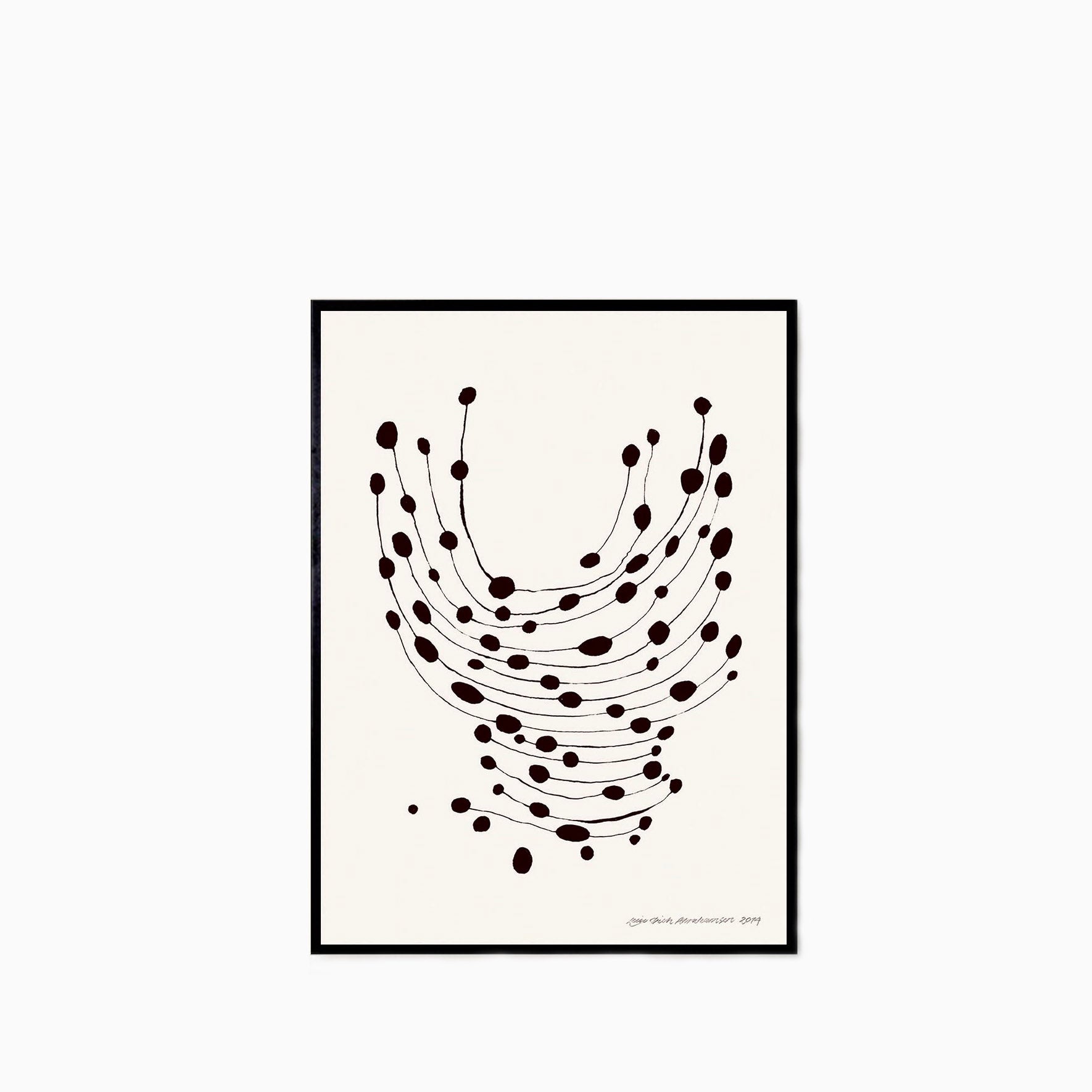 The Poster Club Leise Dich Abrahamsen Dancing Dots