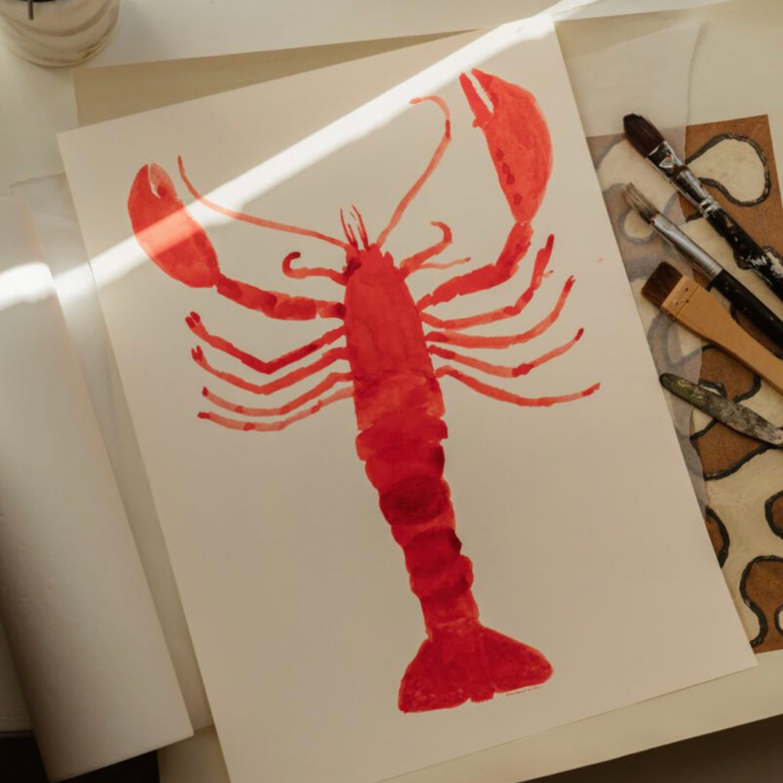 The Poster Club Marina García Fernández - Langosta