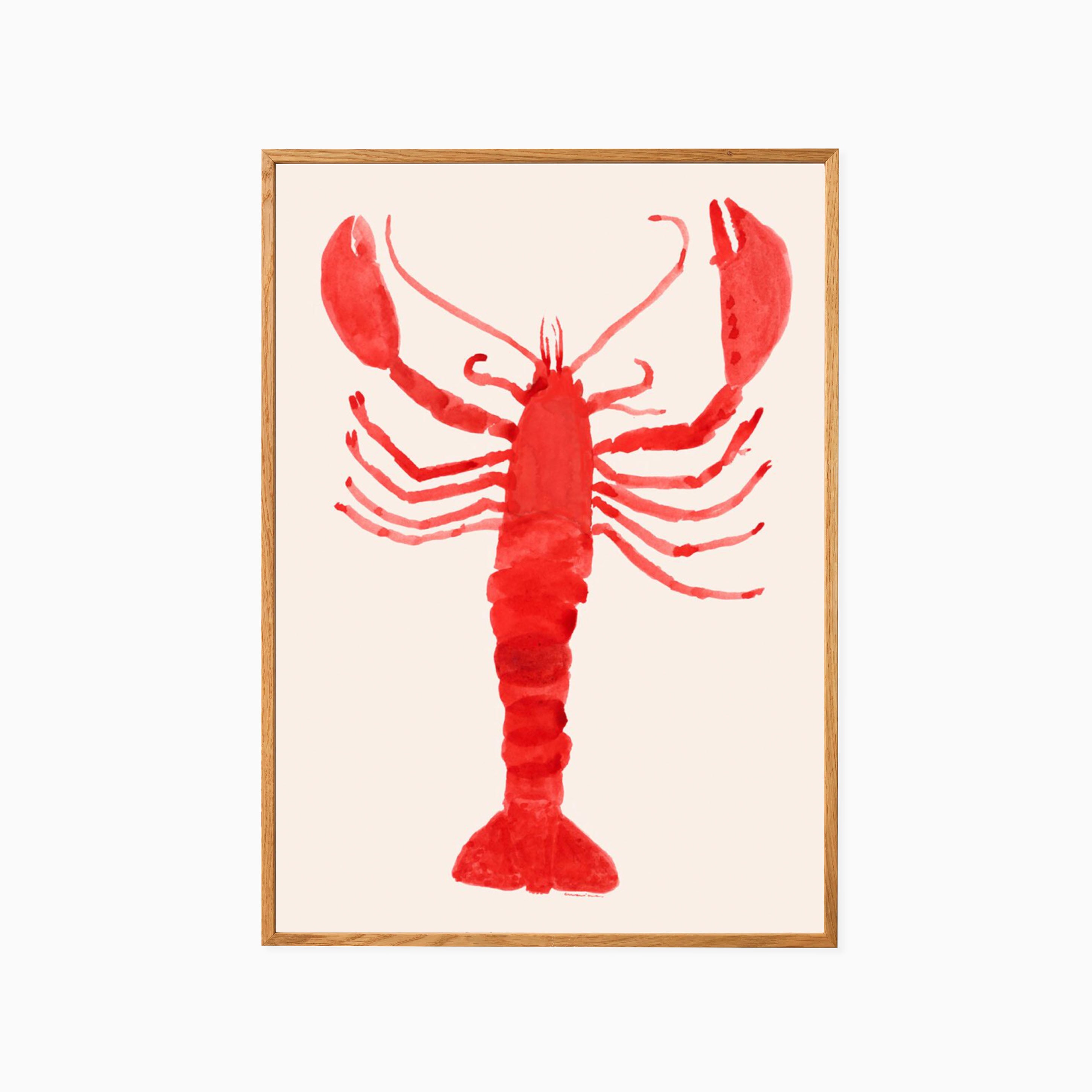 The Poster Club Marina García Fernández - Langosta