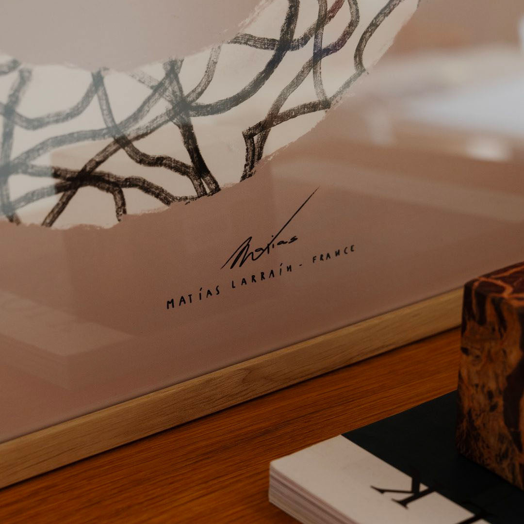 The Poster Club Matias Larrain Abstract Typography