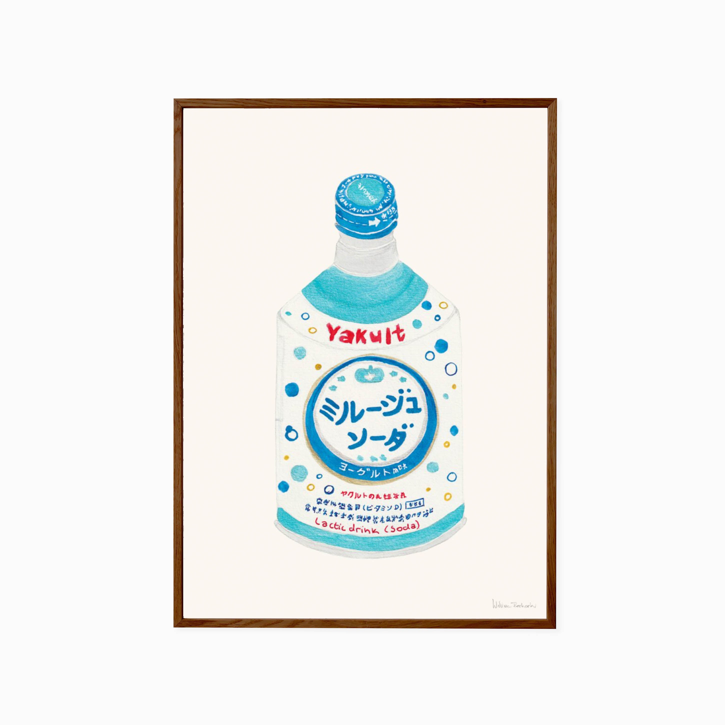 The Poster Club Melina Pecharki - Yakult Soda