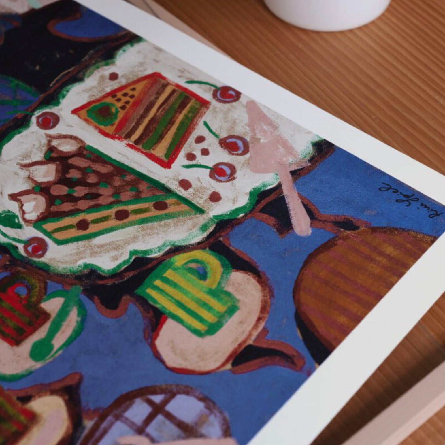 The Poster Club Rini Spiel - Cake