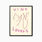 The Poster Club Ruby Hughes Vino Lovers
