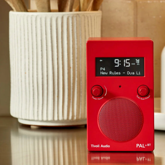 Tivoli Audio PAL + Bluetooth Red