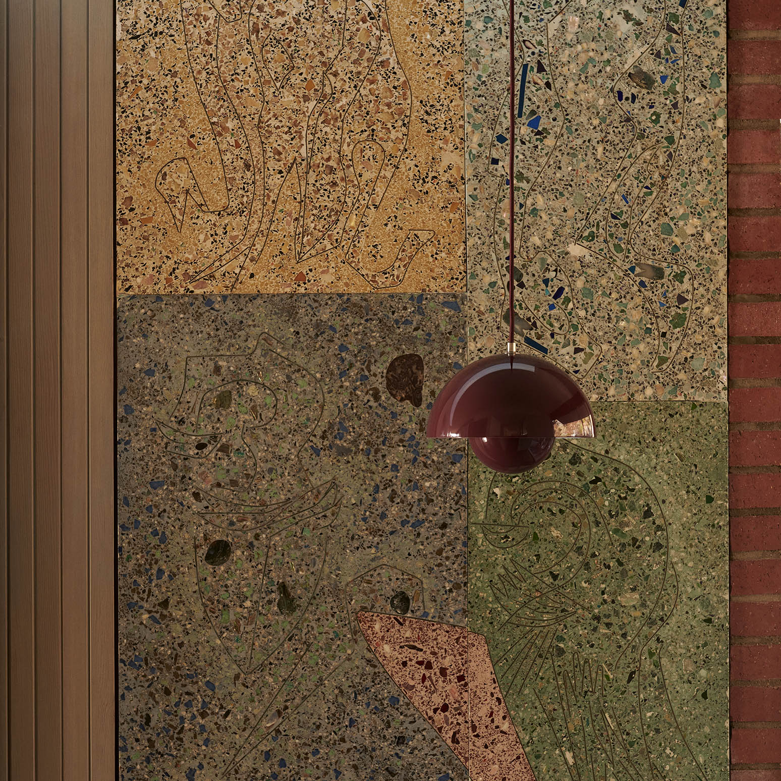 &Tradition Flowerpot Pendant VP1 Dark Plum