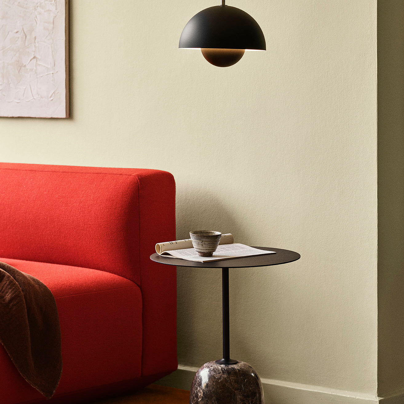 &Tradition Flowerpot Pendant VP1 Matt Black