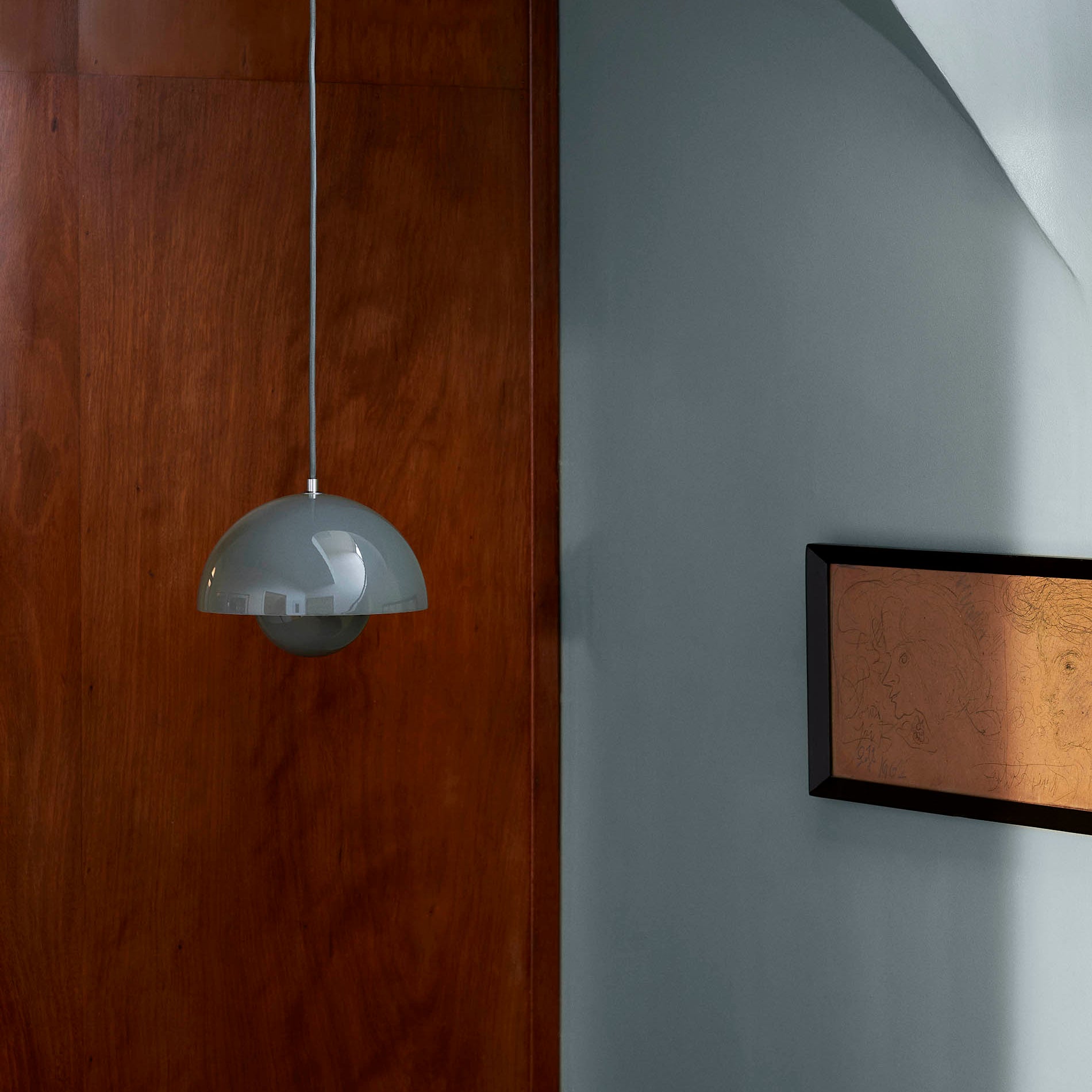 &Tradition Flowerpot Pendant VP1 Stone Blue