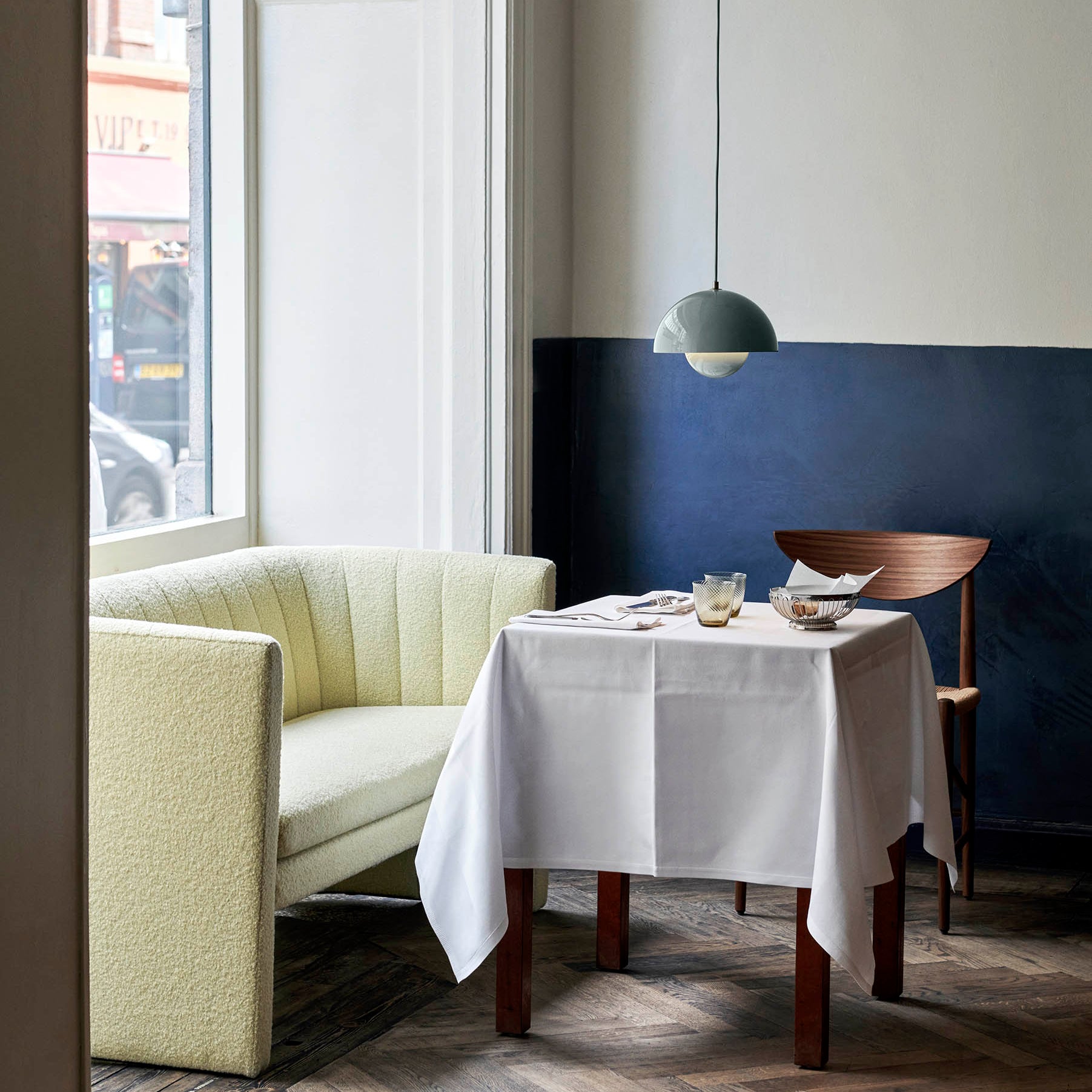 &Tradition Flowerpot Pendant VP1 Stone Blue