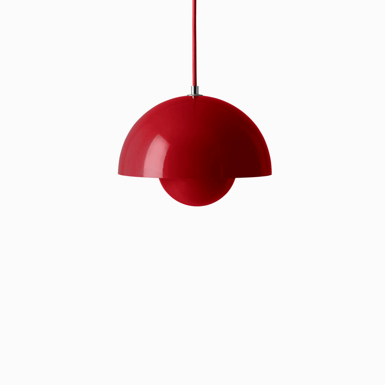 &Tradition Flowerpot Pendant VP1 Vermillion Red