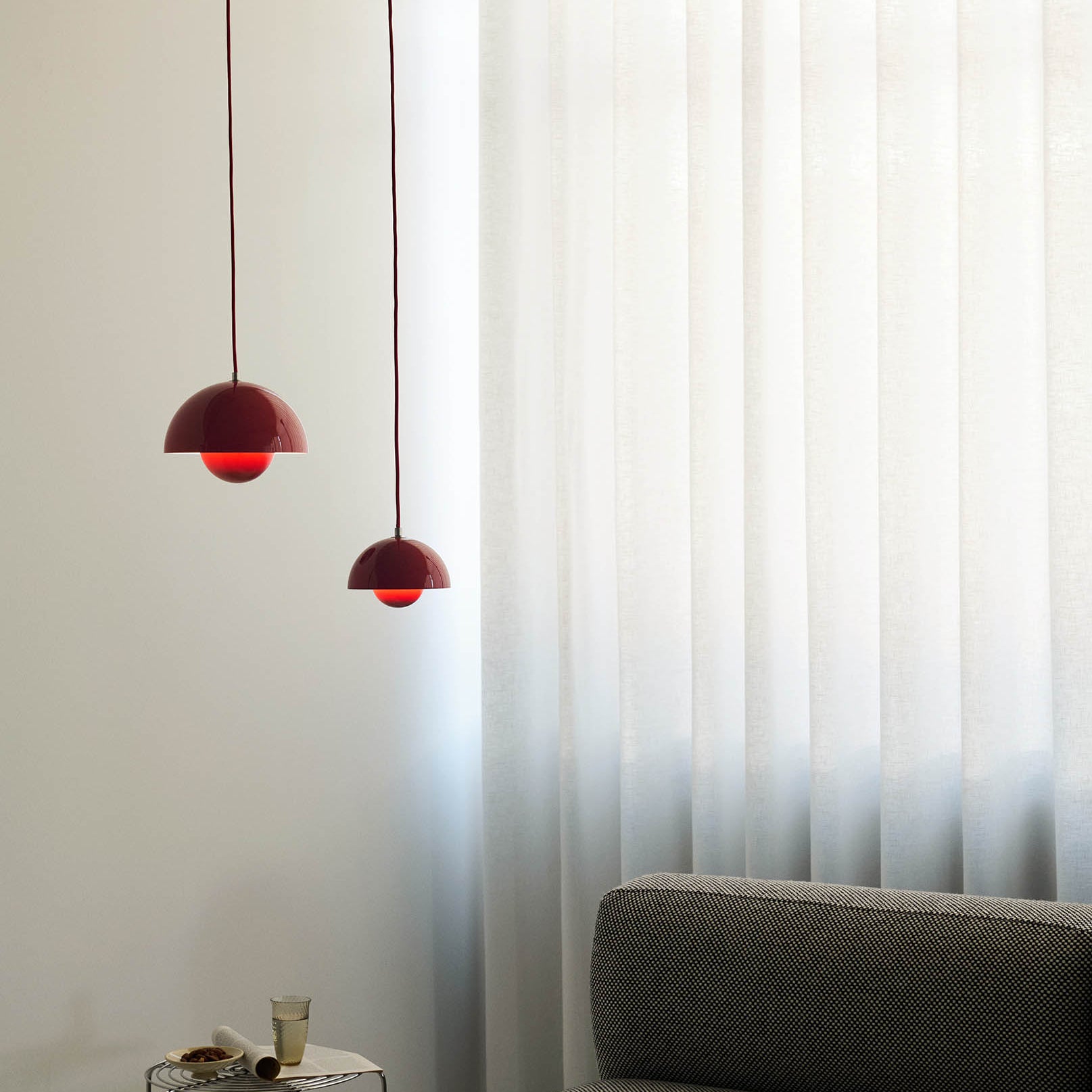 &Tradition Flowerpot Pendant VP1 Vermillion Red