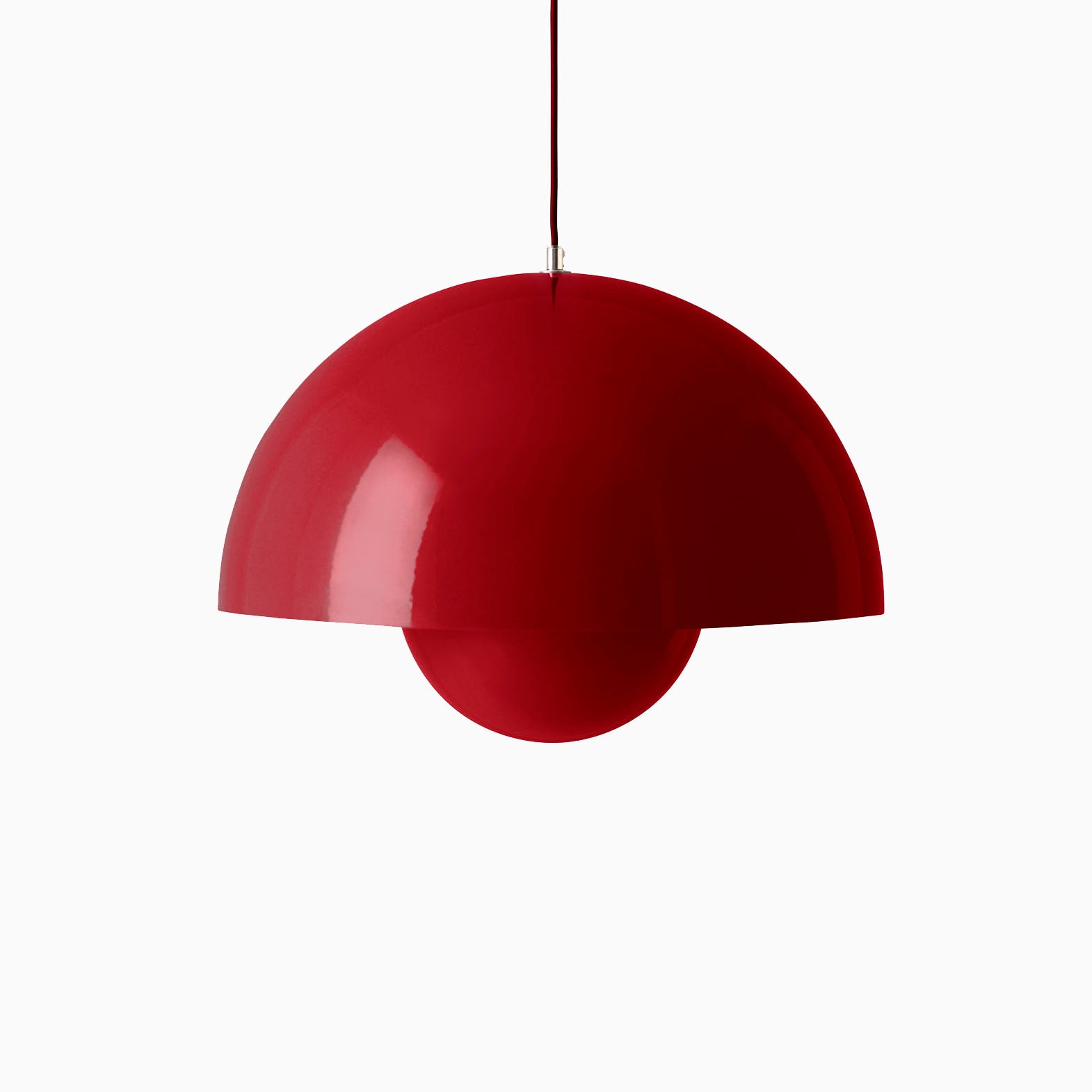 &Tradition Flowerpot Pendant VP2 Vermillion Red