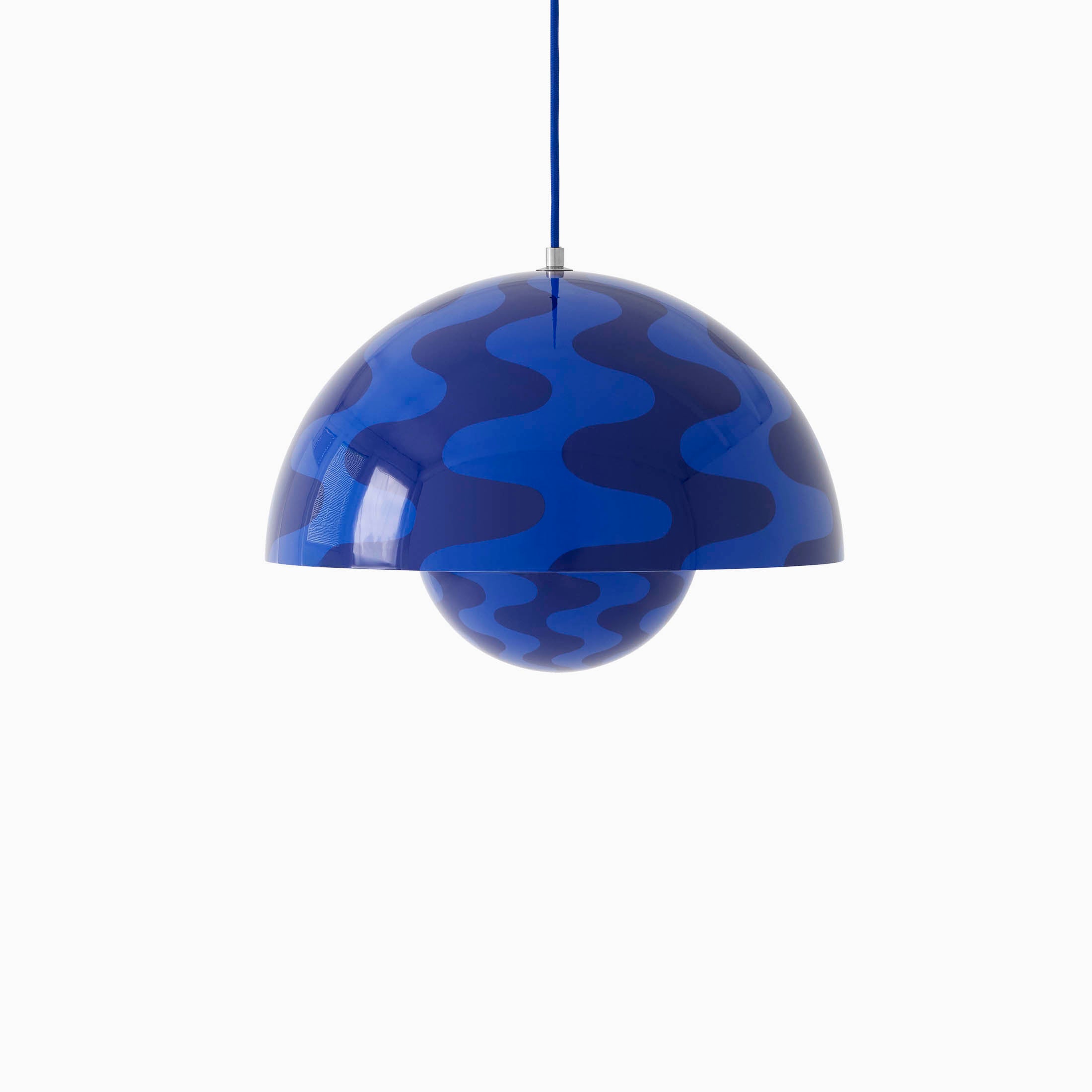 &Tradition Flowerpot Pendant VP7 Ø37cm Cobalt Blue Twighlight Blue