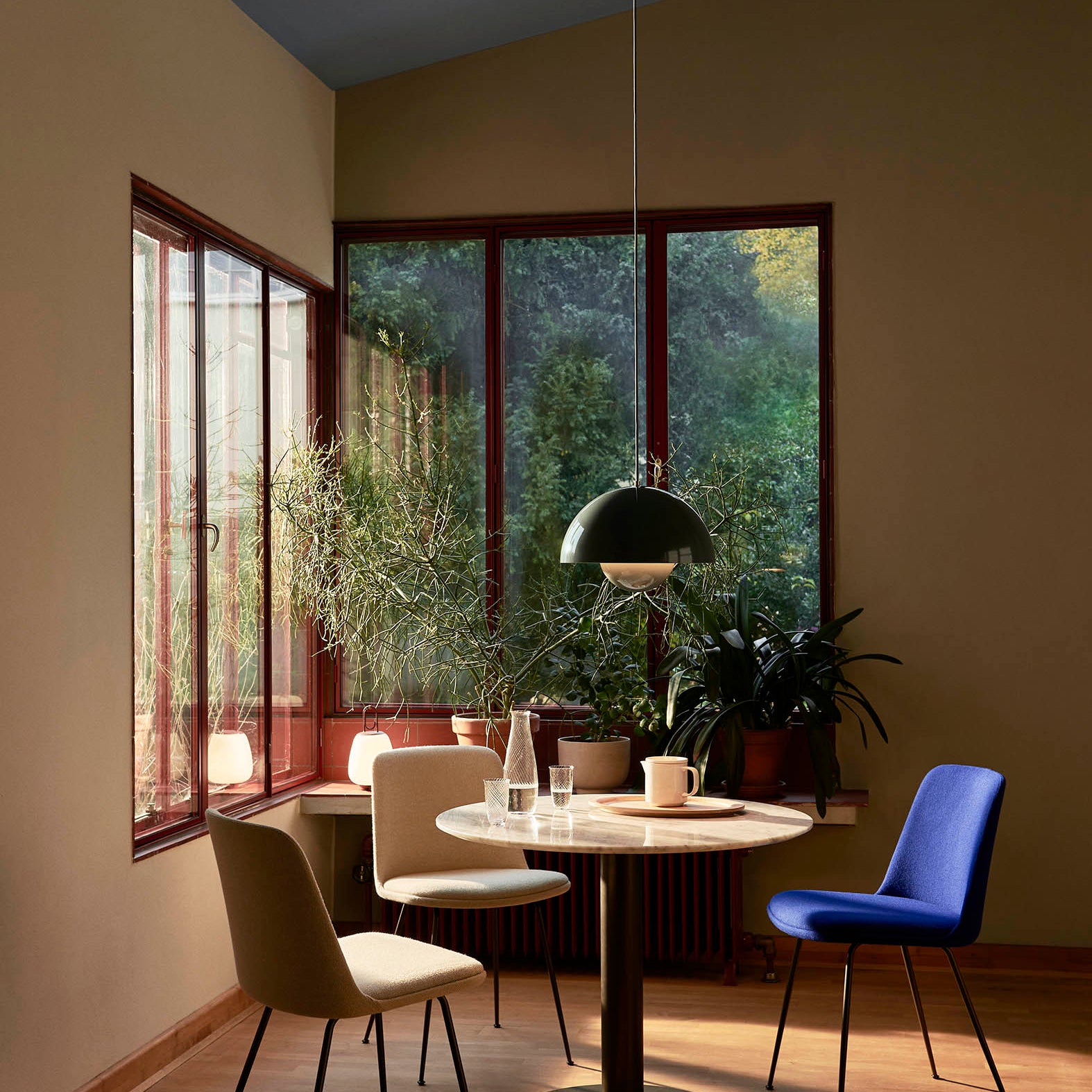 &Tradition Flowerpot Pendant VP7 Ø37cm Stone Blue