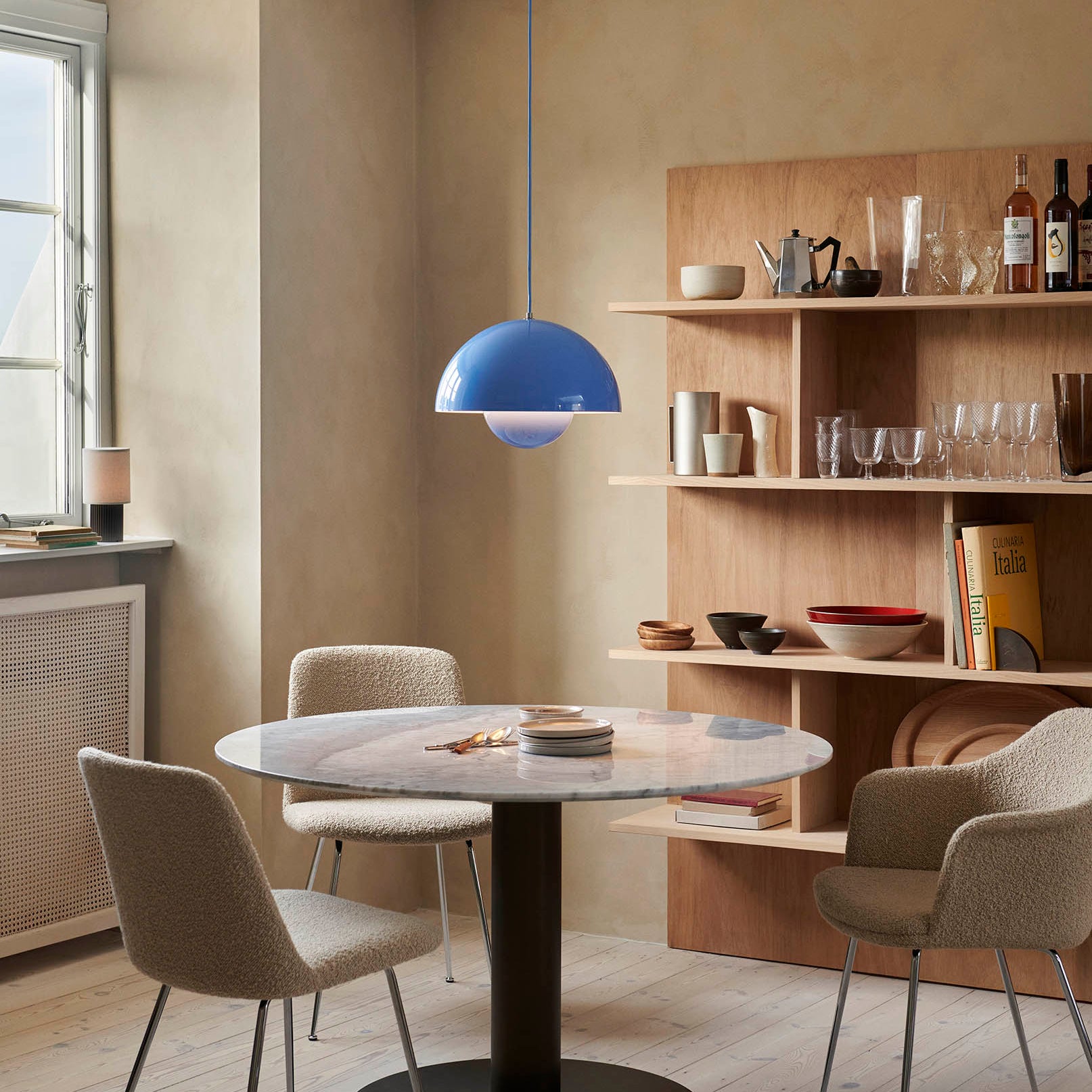 &Tradition Flowerpot Pendant VP7 Ø37cm Swim Blue