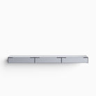 Util KGT Wall Mounted Drawer 3 - Horizontal Brushed Aluminium
